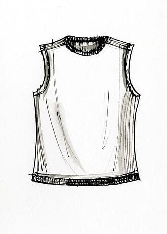 Sleeveless shirt